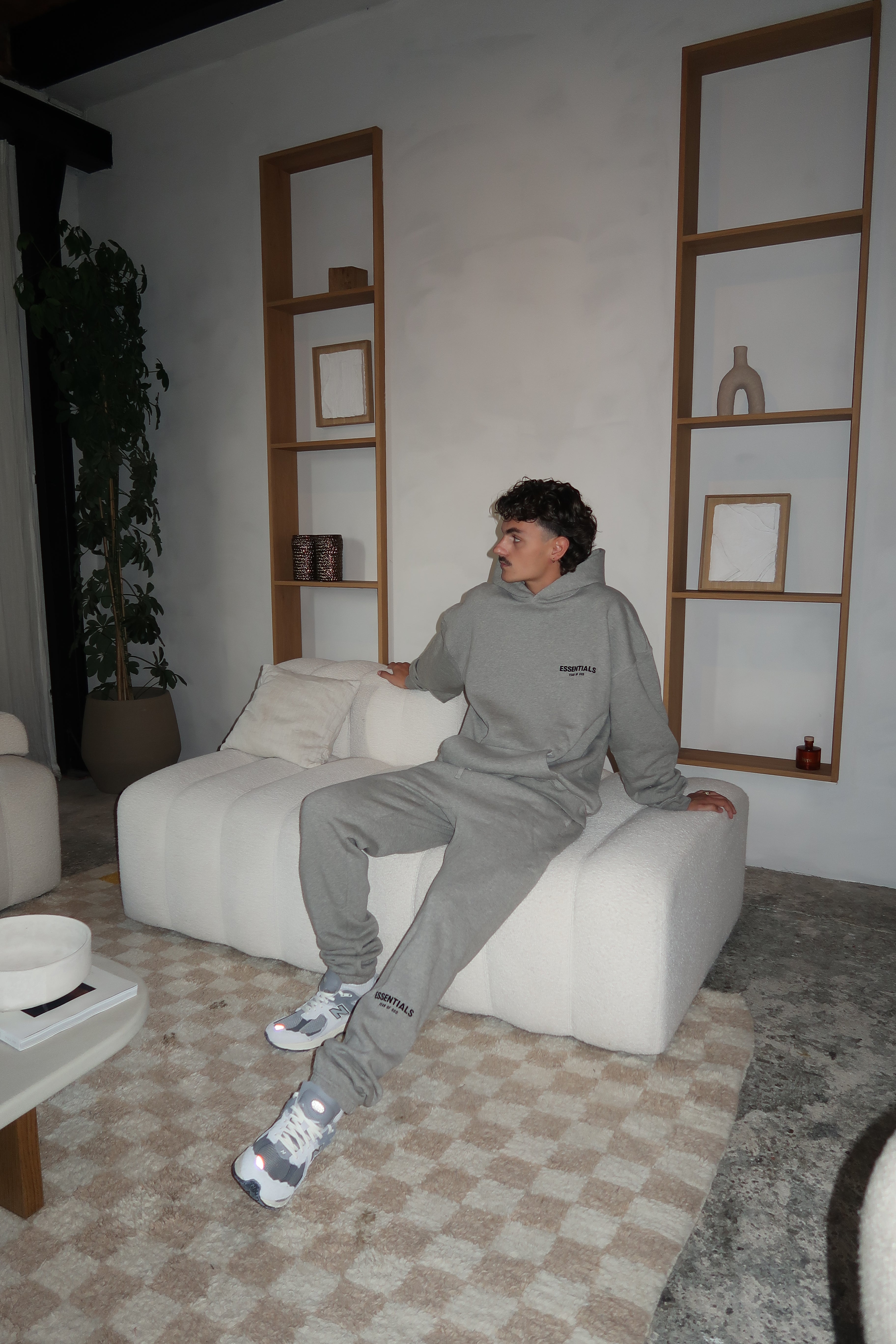 Fear of God Essentials Dark Oatmeal Long Pants