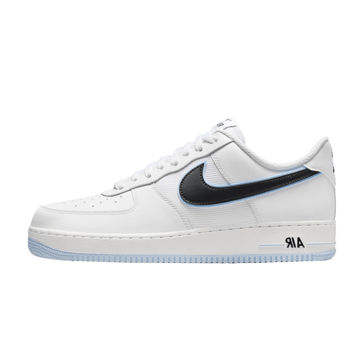 Nike Air Force 1 Low '07 White Black Hydrogen Blue