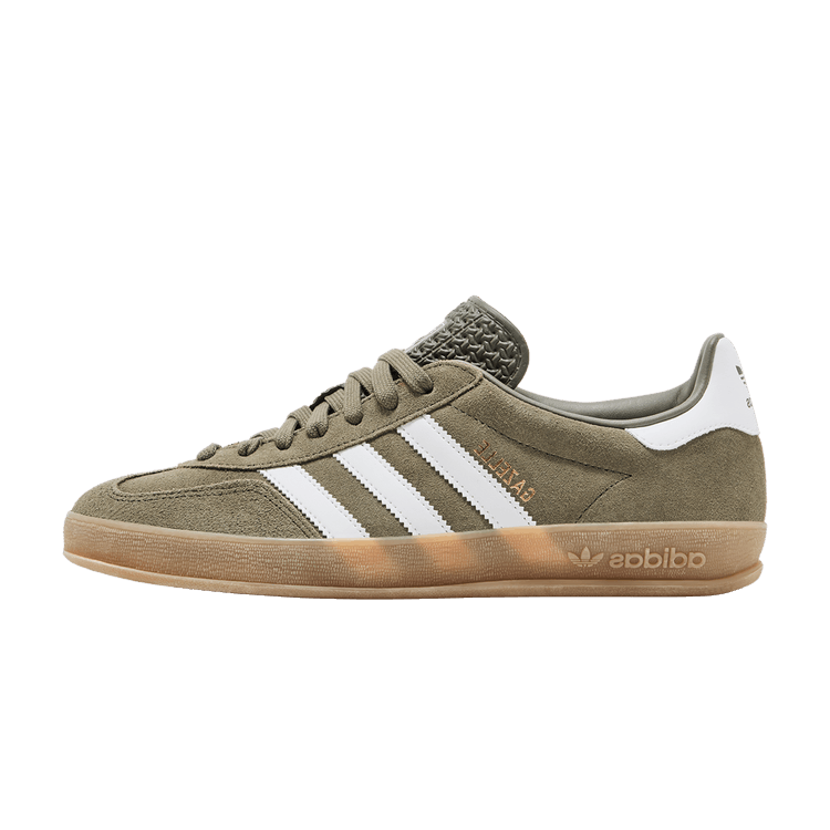 adidas Gazelle Indoor Olive Strata Cloud White Gum