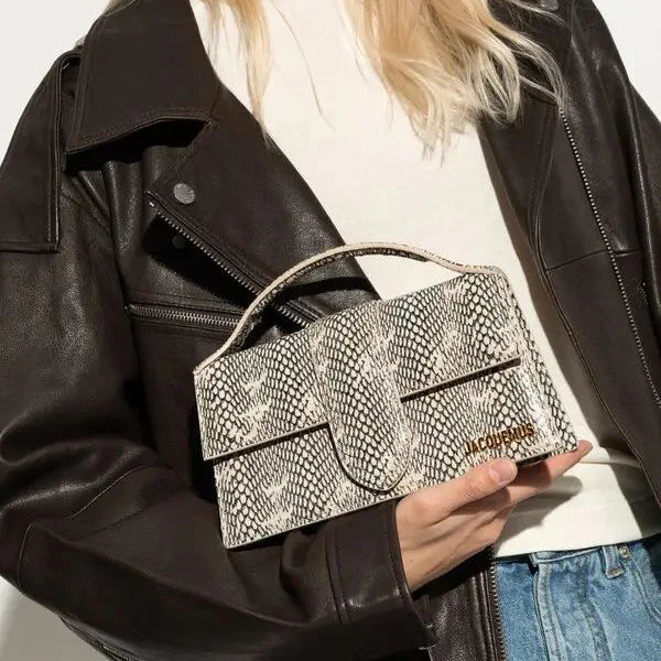 Jacquemus Le Grand Bambino Pitone chiaro