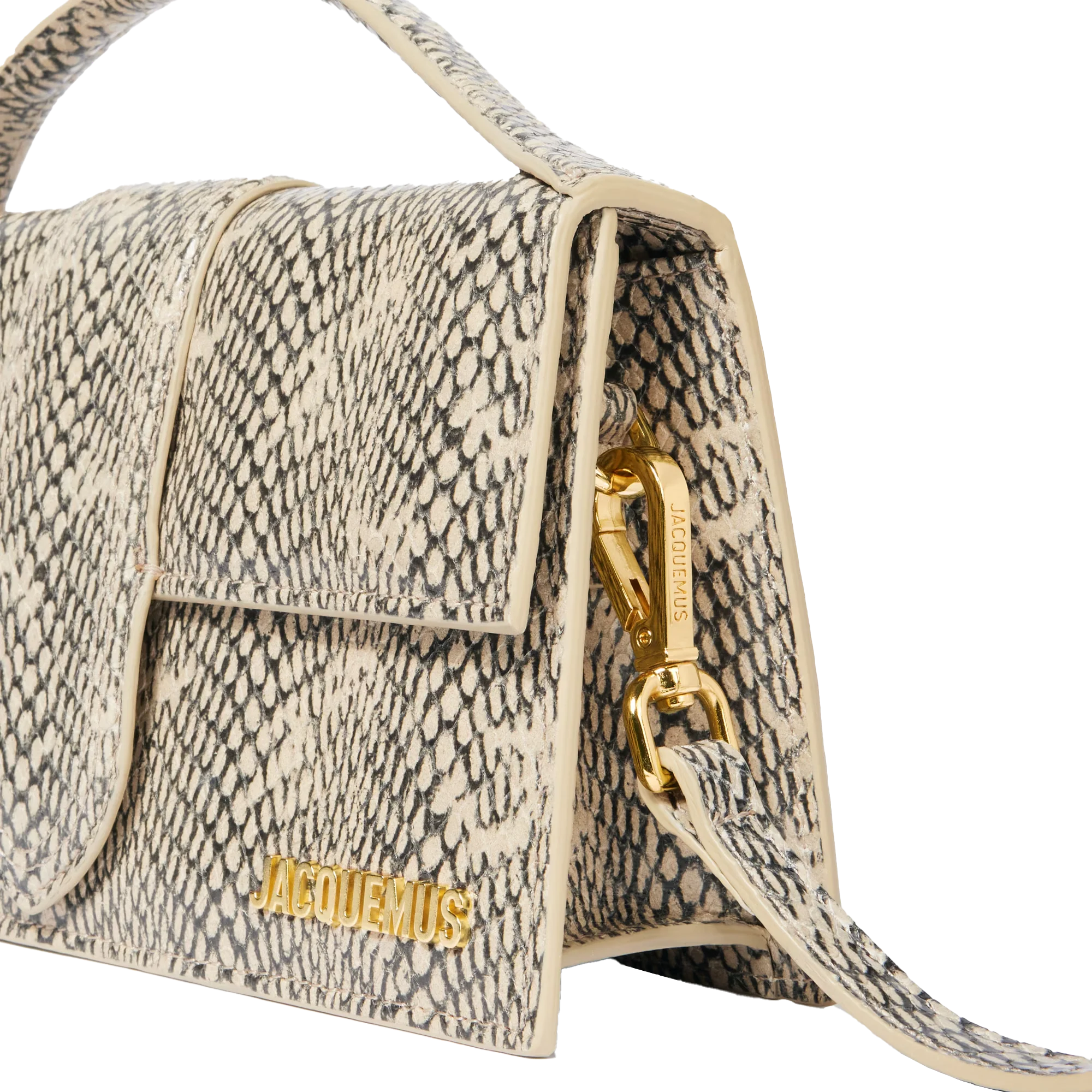 Jacquemus Le Grand Bambino Pitone chiaro