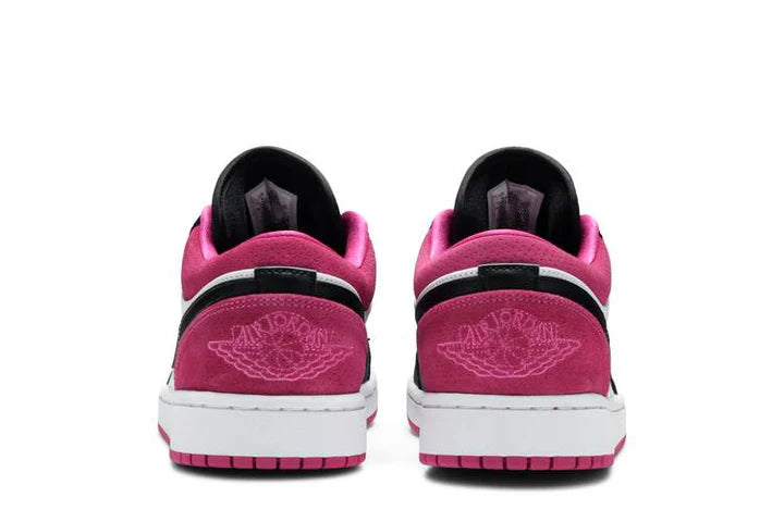 Jordan 1 Low Black Active Fuchsia