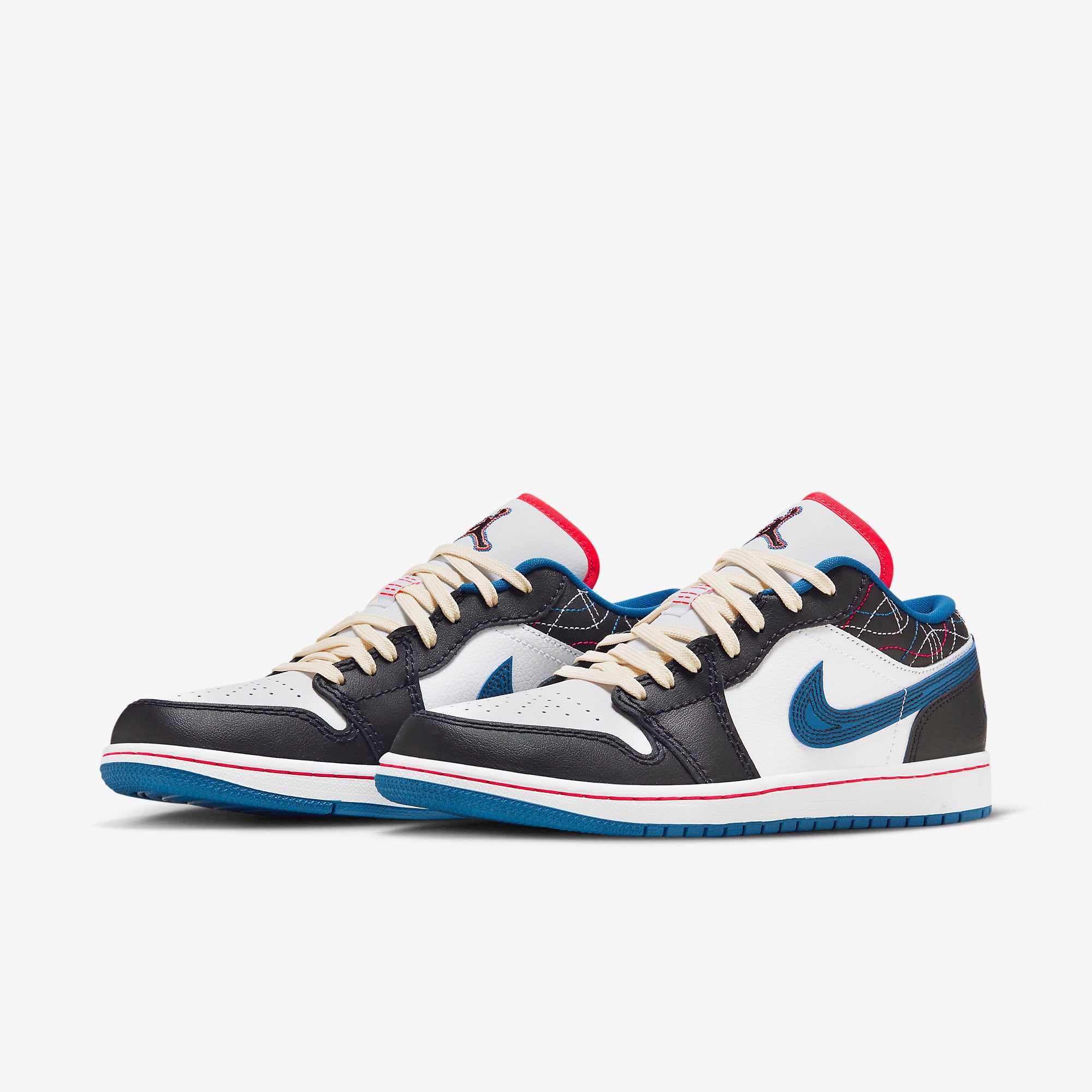 Jordan 1 Low SE Industrial Blue Sashiko