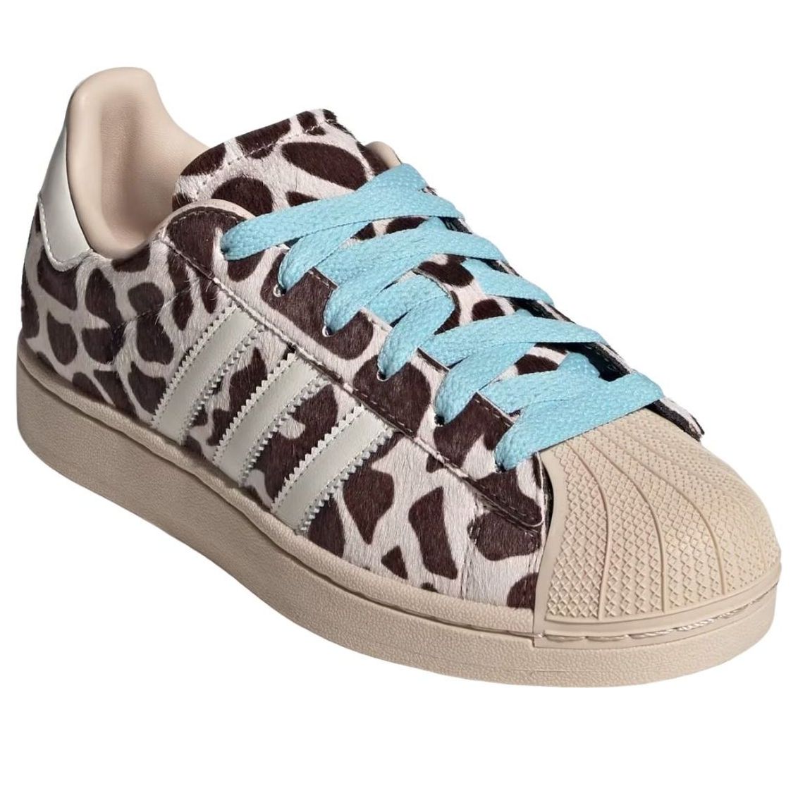 adidas Superstar II Cow Print Crystal Linen