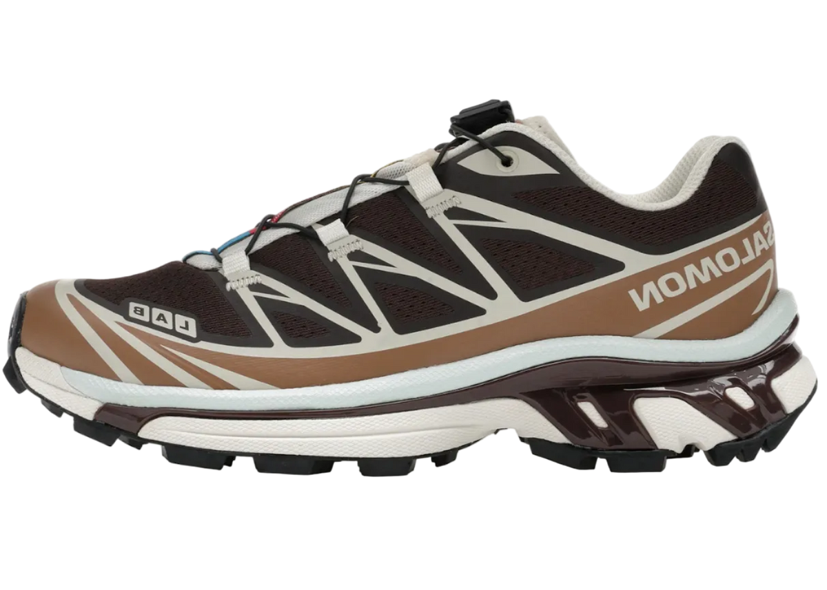 Salomon XT-6 Black Coffee Burro Bitter Chocolate