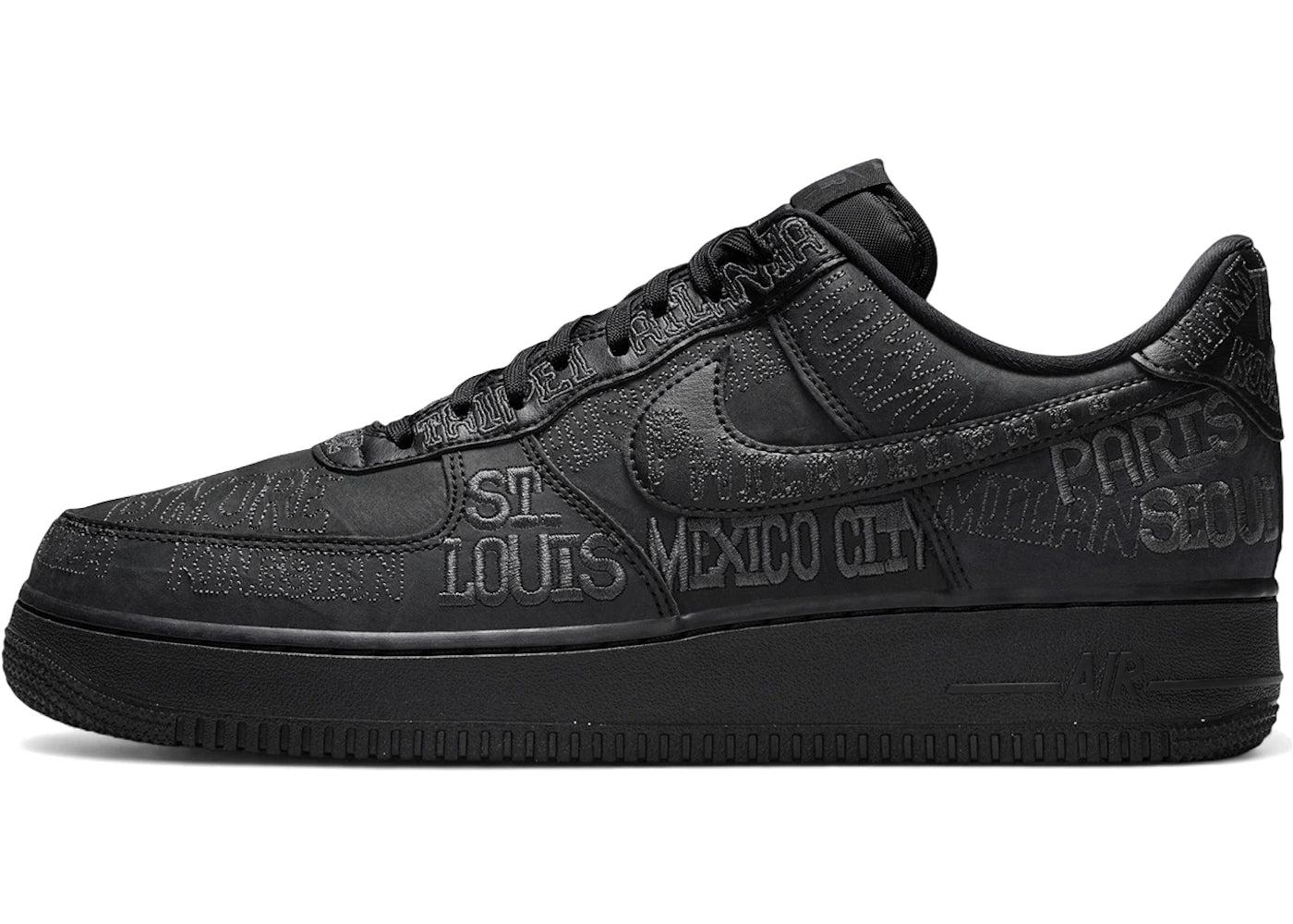 Nike Air Force 1 Low World Tour Black