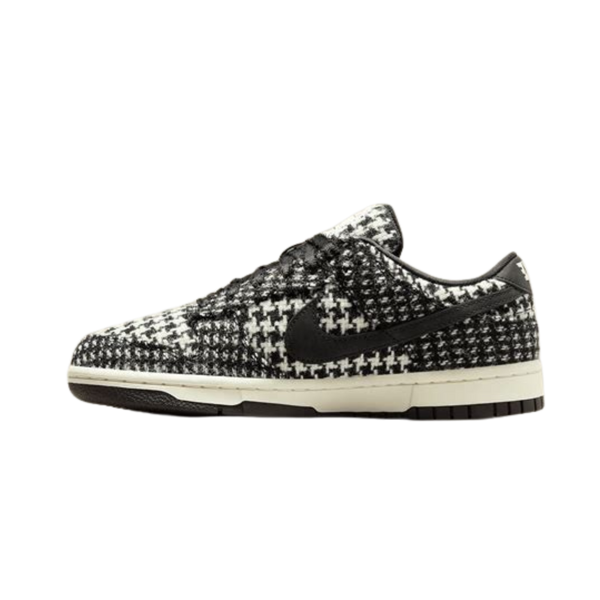 Nike Dunk Low Harris Tweed White Black Multi