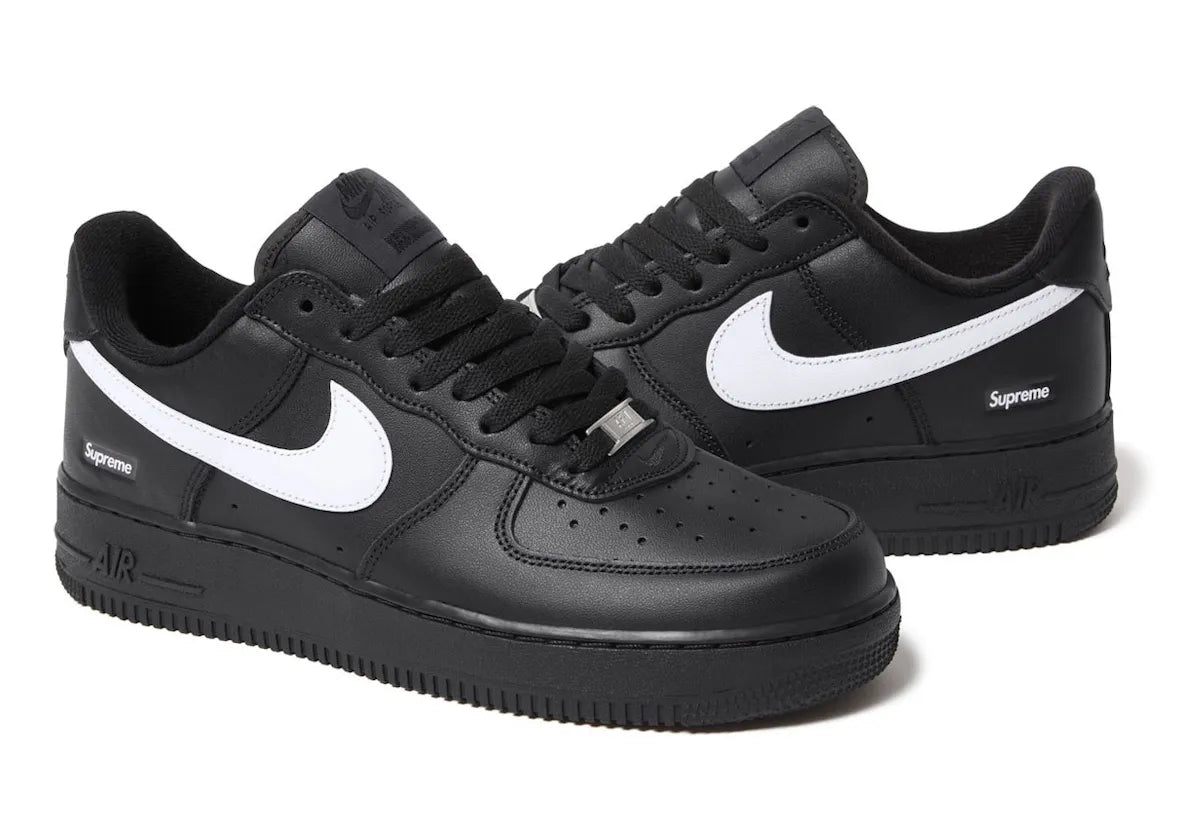 Nike Air Force 1 Low Supreme Black White