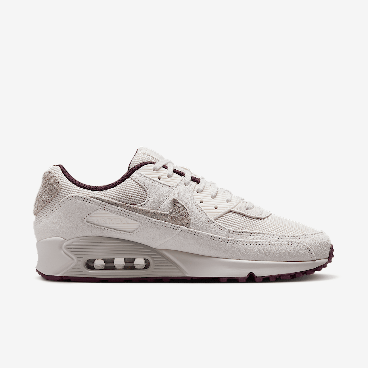 Nike Air Max 90 PRM Sail Burgundy Crush
