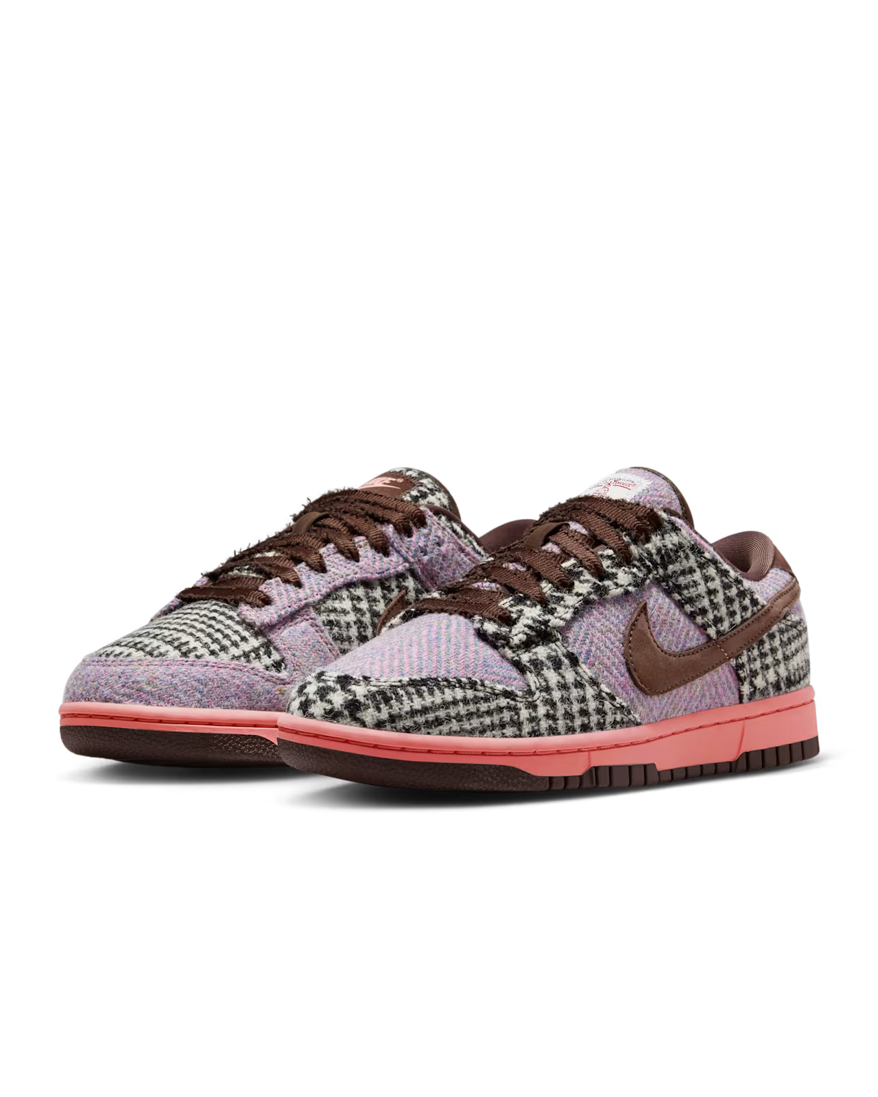 Nike Dunk Low Harris Tweed Purple Pink