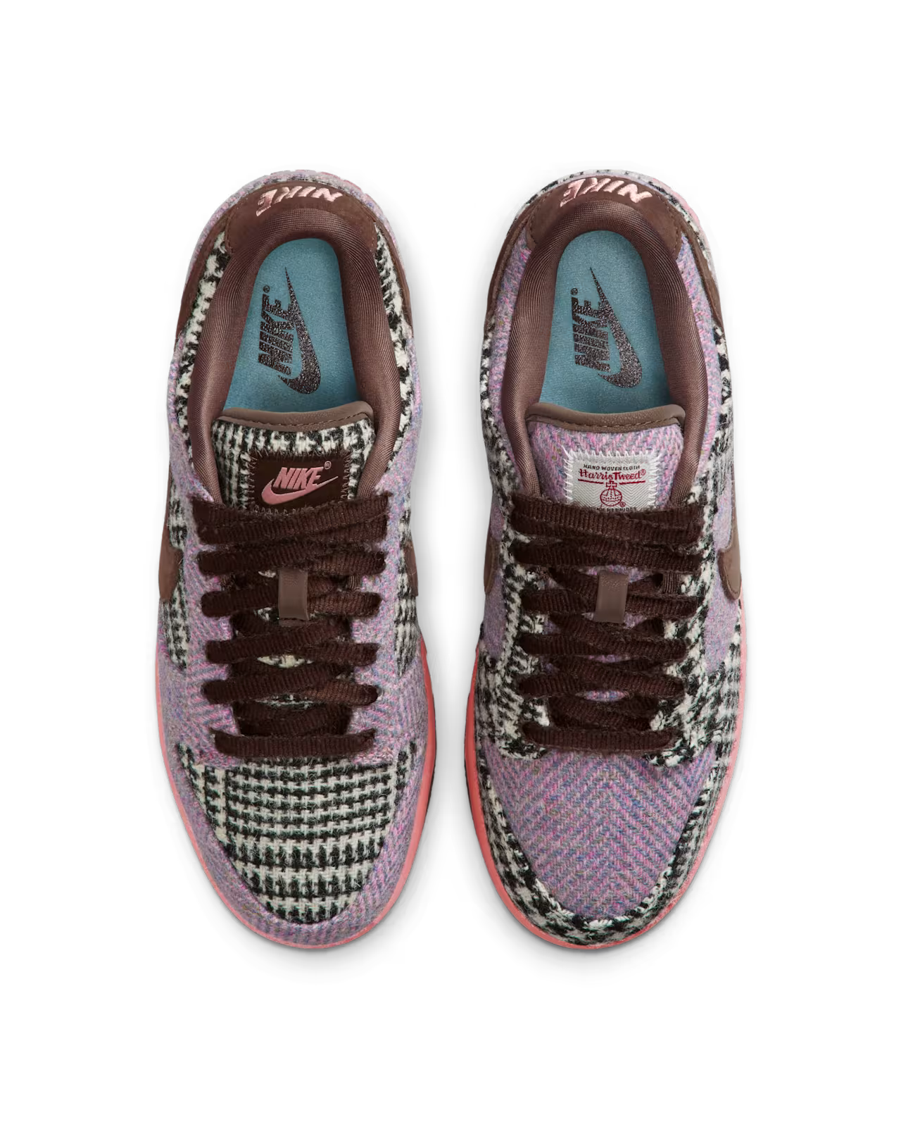 Nike Dunk Low Harris Tweed Purple Pink