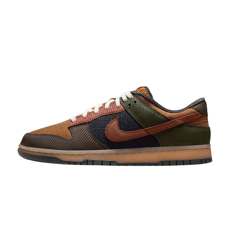 Nike Dunk Low Retro Premium Light British Tan Cinnamon Corduroy