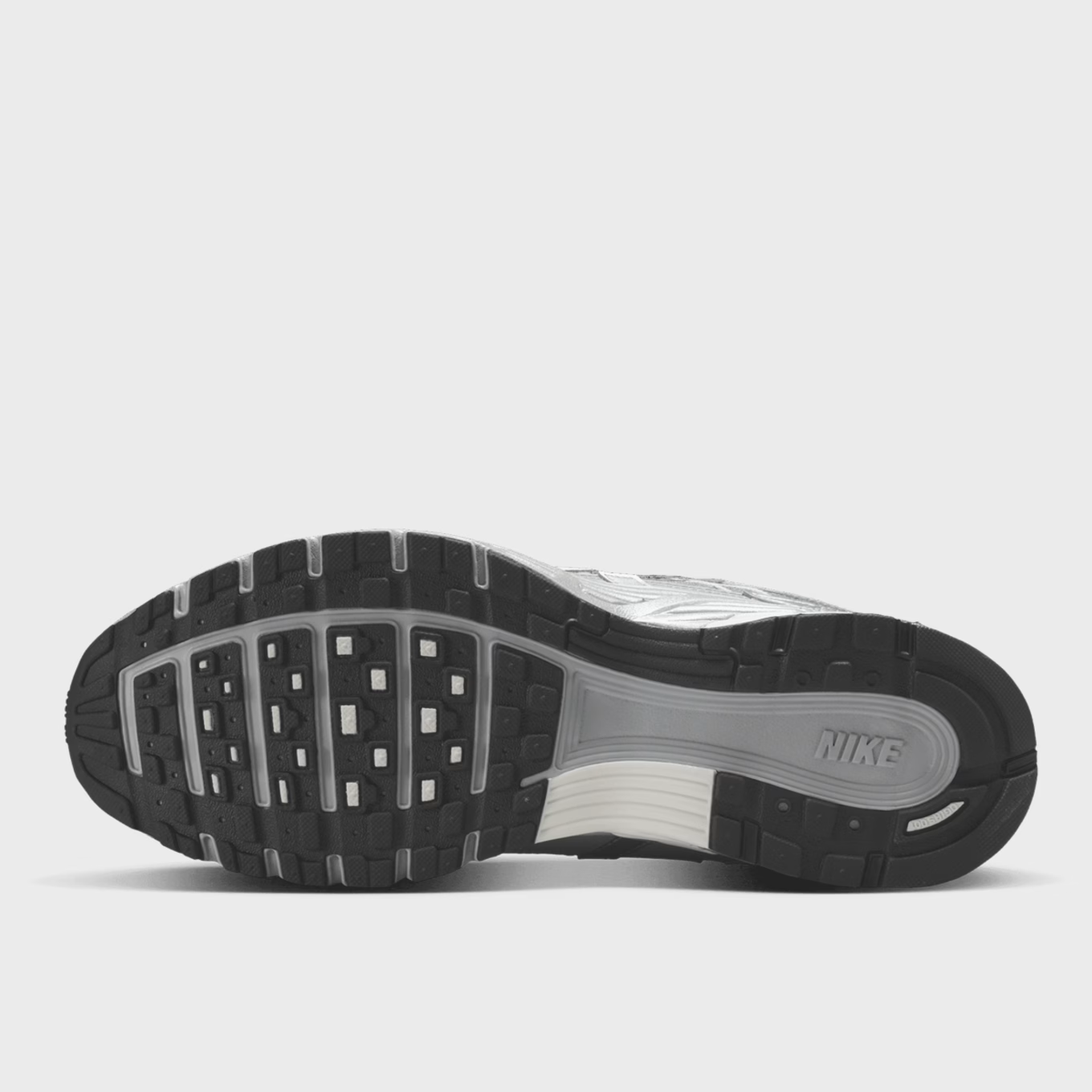 Nike P-6000 Metallic Silver Summit White-Wolf Grey