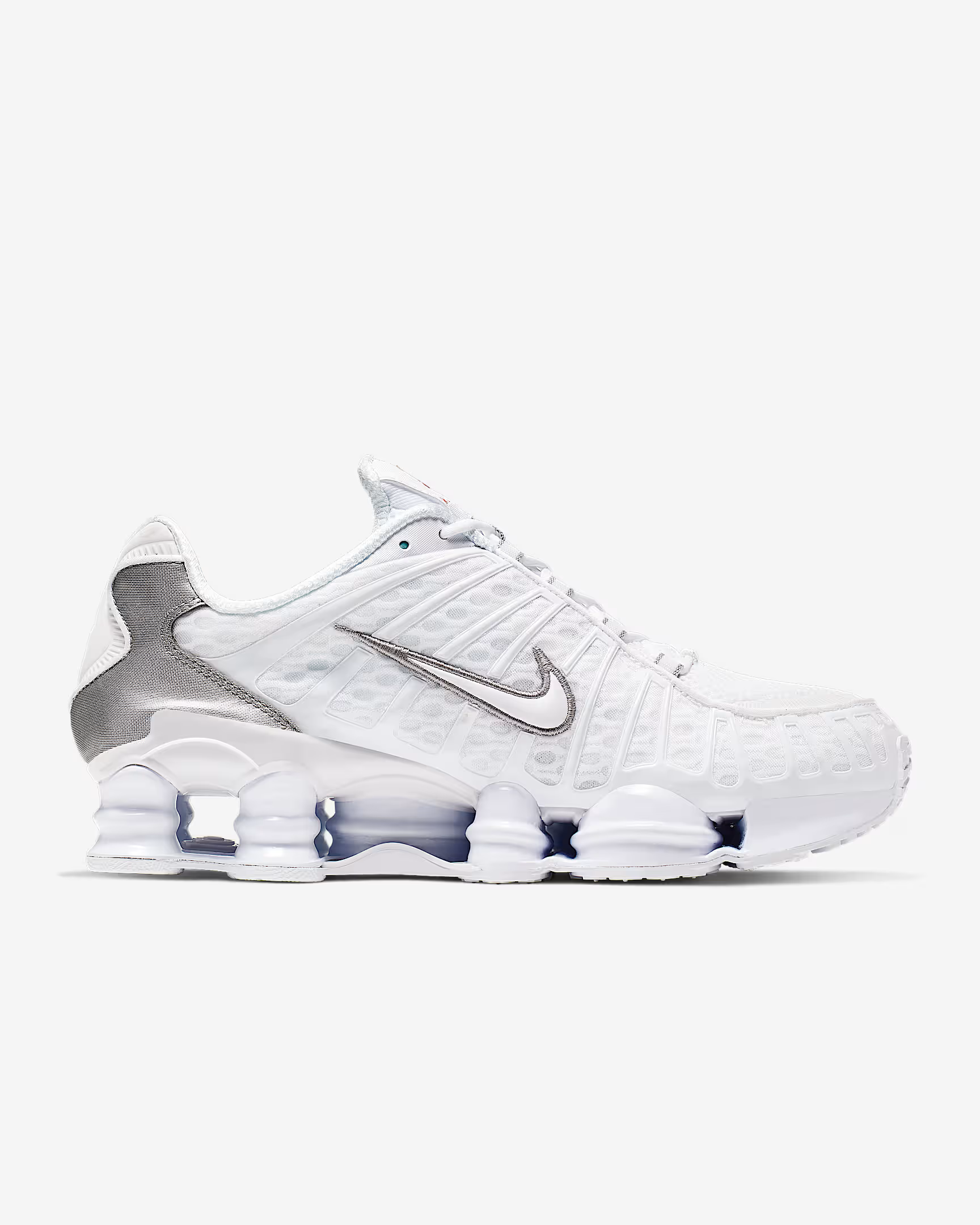 Nike Shox TL White Metallic Silver
