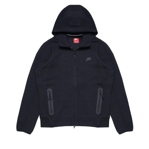 Nike Sportswear Tech Fleece Full-Zip Hoodie & Joggers Set Black/Black