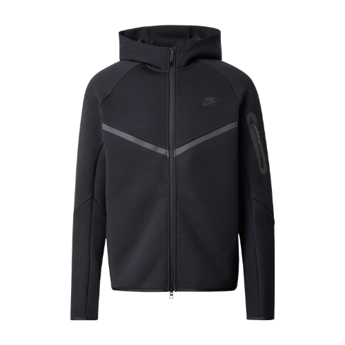 Nike Sportswear Tech Fleece Windrunner Full Zip Hoodie (FW24) Black/Black