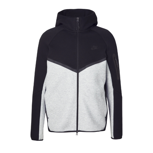 Nike Sportswear Tech Fleece Windrunner Hoodie Black/Dark Grey Heather/Black