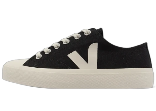Veja Wata II Low Canvas Black Pierre