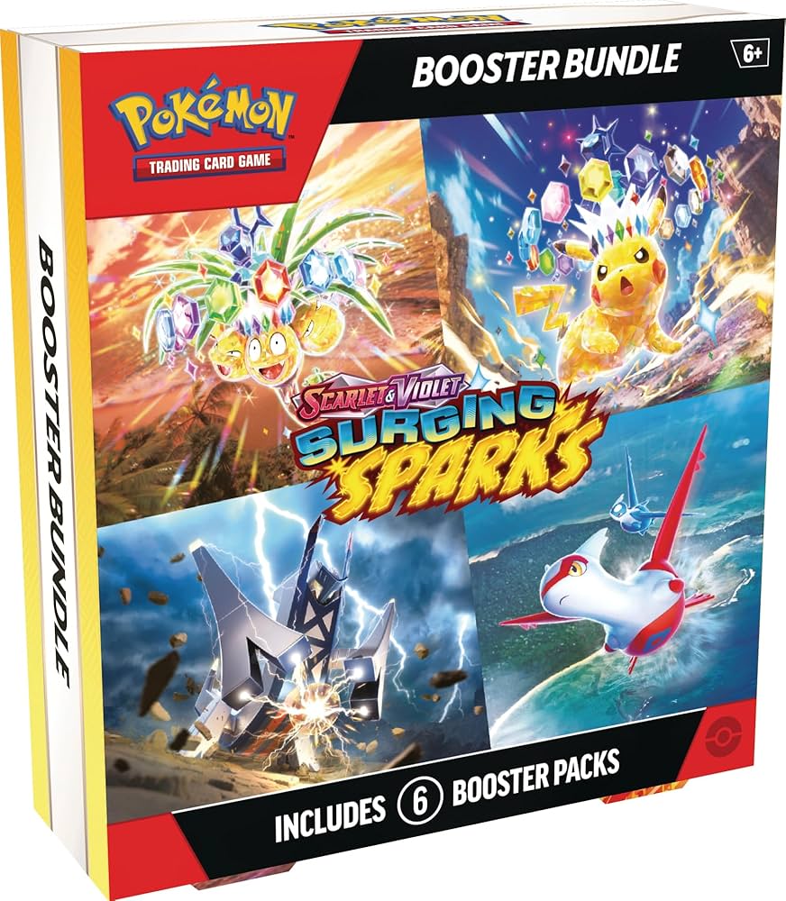 Pokémon Scarlet & Violet
Surging Sparks Booster Bundle Box