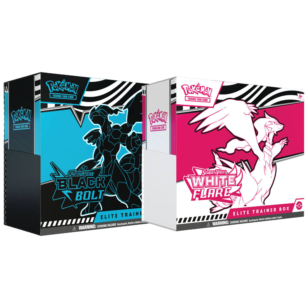 Pokémon Black Bolt & White Flare Elite Trainer Box