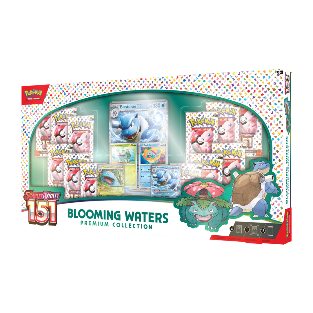 Pokémon 151 Blooming Waters Premium Collection Box