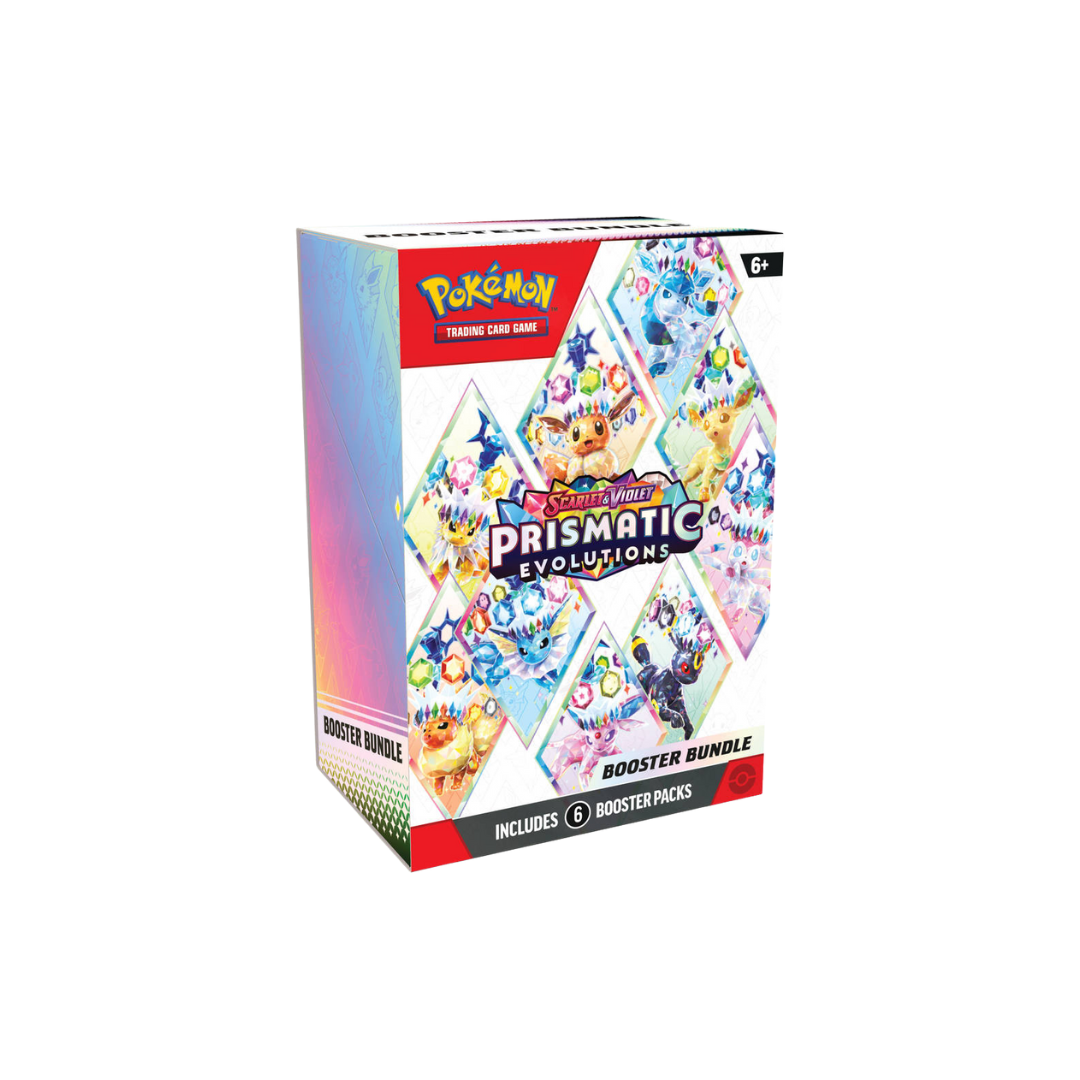 Pokémon Scarlet & Violet Prismatic Evolutions Booster Bundle