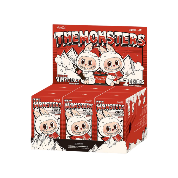 Pop Mart Labubu The Monsters Coca-Cola Vinyl Gezichtsmasker Doos