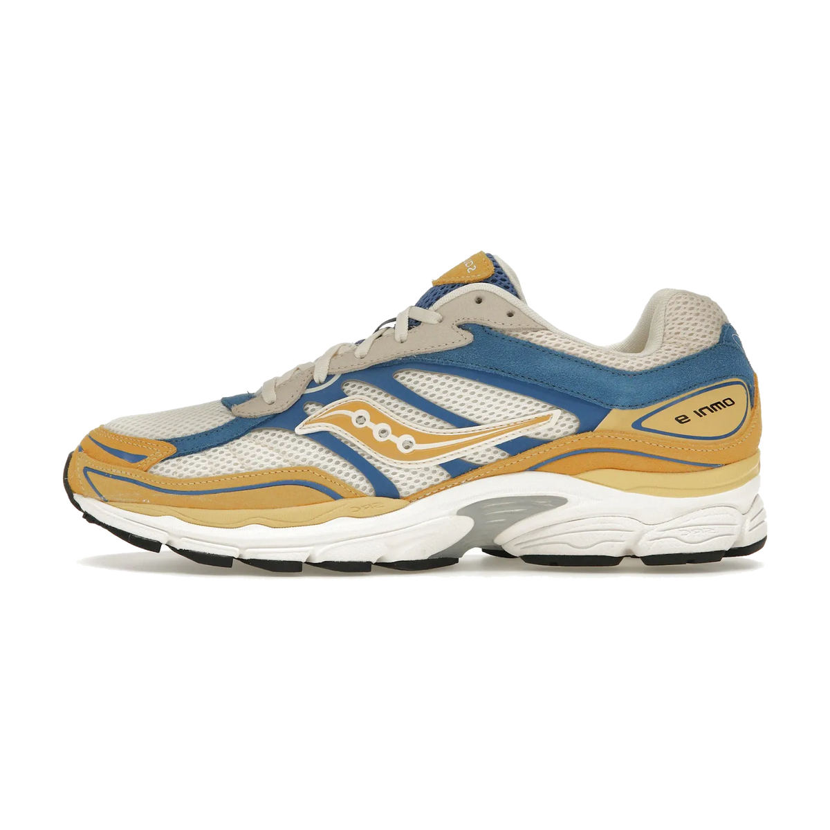 Saucony ProGrid Omni 9 Premium Cream Yellow Royal Blue