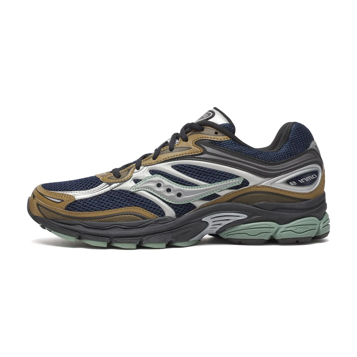 Saucony ProGrid Omni 9 Tomorrow, Meet Yesterday Pack Brown Navy