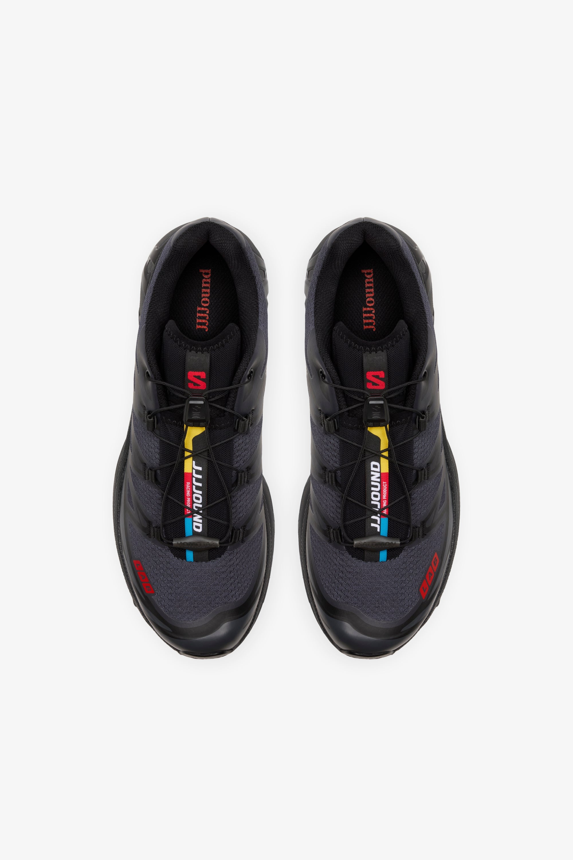 Salomon XT-6 JJJJound Black Fiery Red