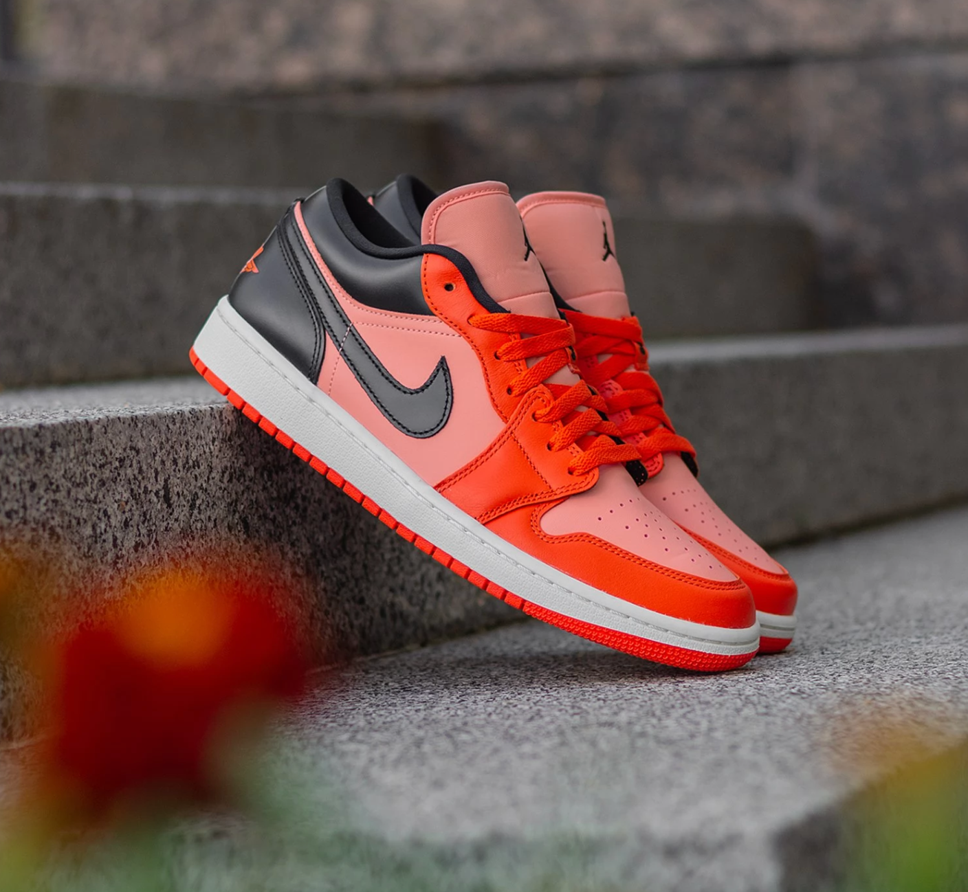Air Jordan 1 Low Orange Black DM3379-600