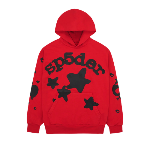 Sp5der Beluga Hoodie Red