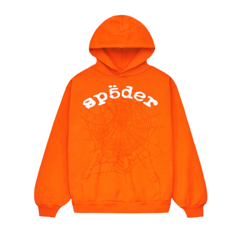 Sp5der Legacy Hoodie Orange