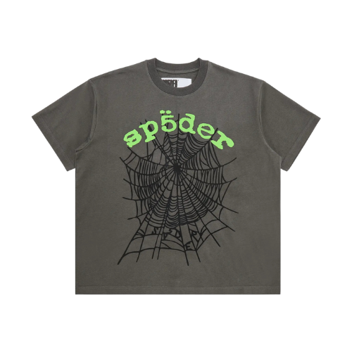 Sp5der OG Web V2 Tee Slate Grey