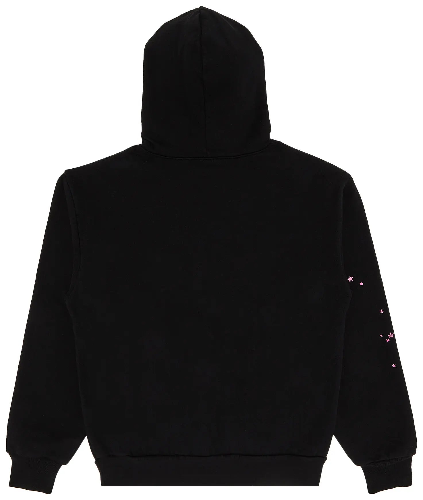 Sp5der Angel Number Hoodie Black