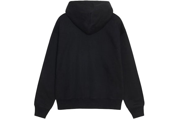 Stussy x Nike Stone Washed Fleece Zip Hoodie (FW25) Black