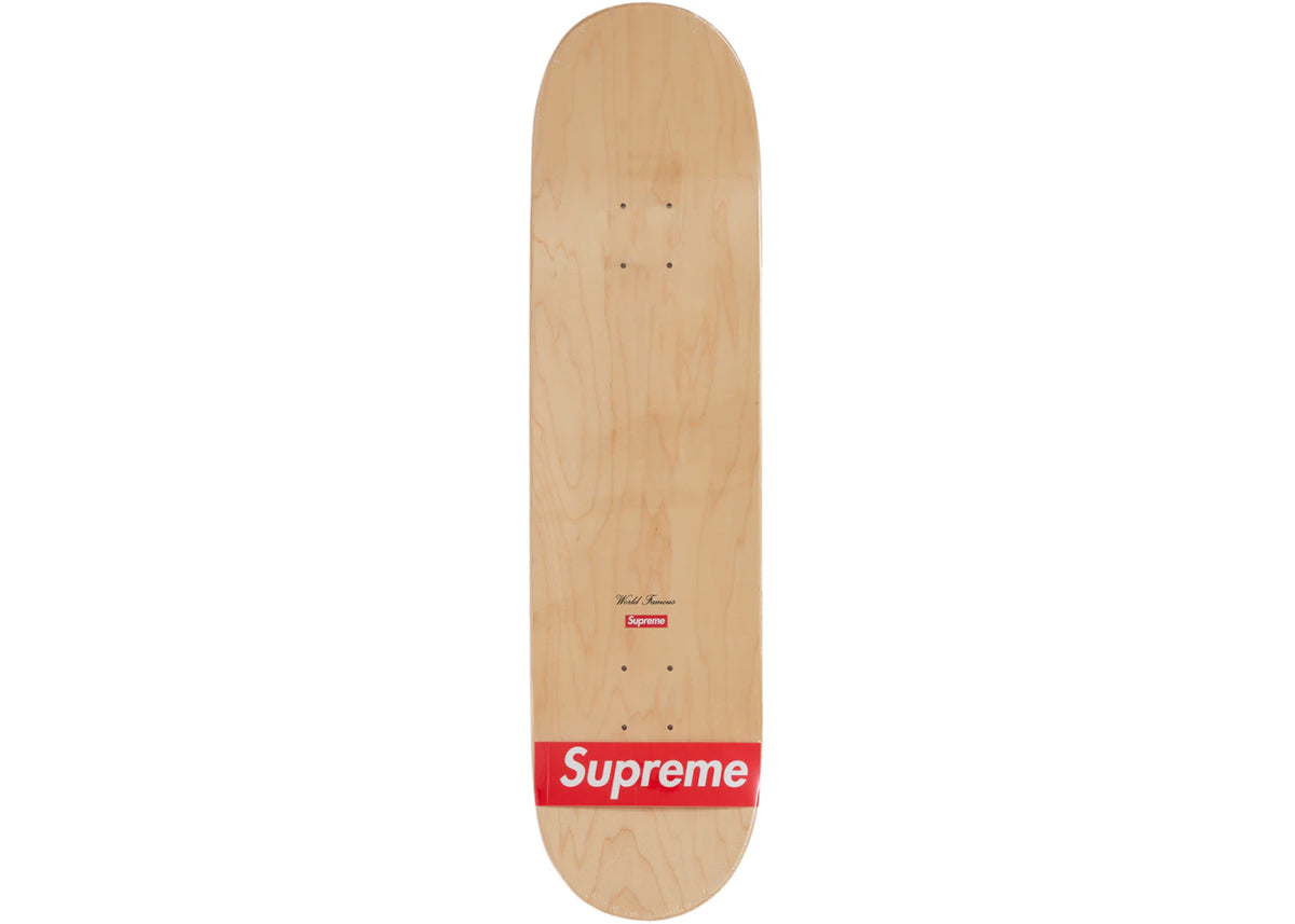 Supreme Prayer Card Skateboard Deck Multicolor
