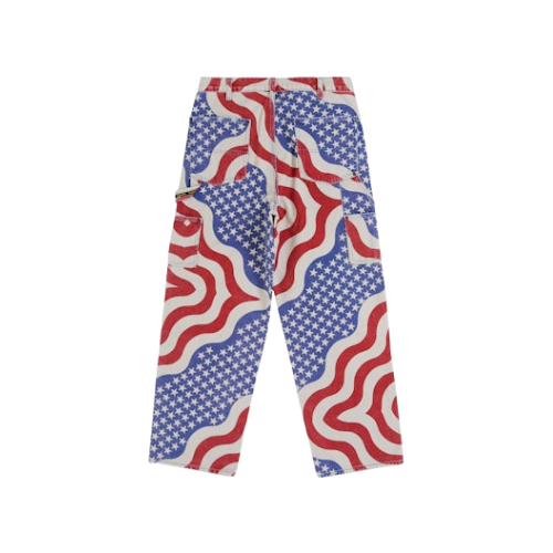Supreme Flag Double Knee Painter Pant Multicolor
