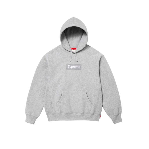 Supreme Box Logo Hooded Sweatshirt Sweatshirt (FW24) Heather Grey