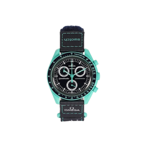 Swatch x Omega Bioceramic Moonswatch Mission On Earth Polar Lights