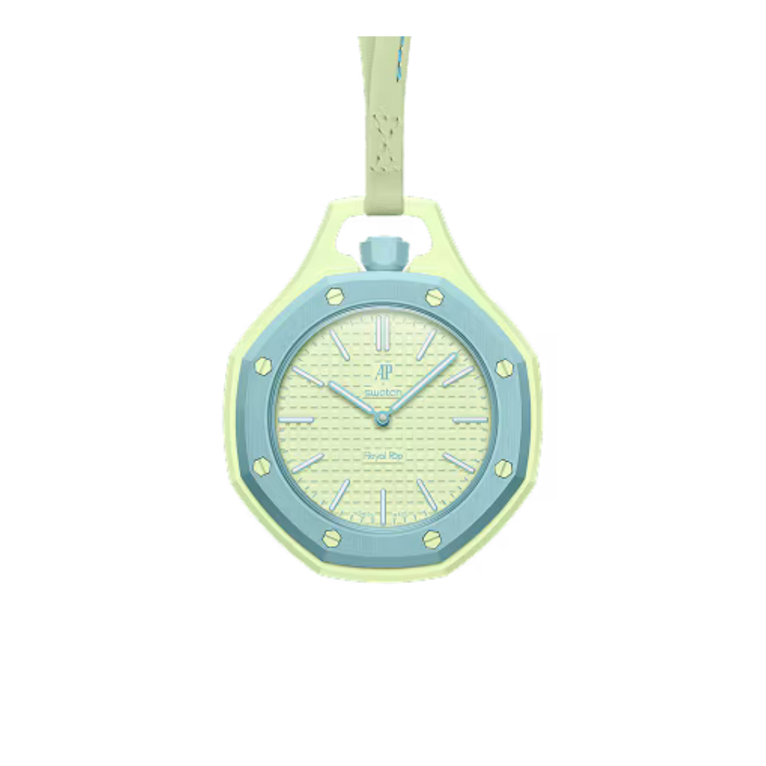 Swatch x Audemars Piguet Bioceramic Royal Pop Blaue Acht