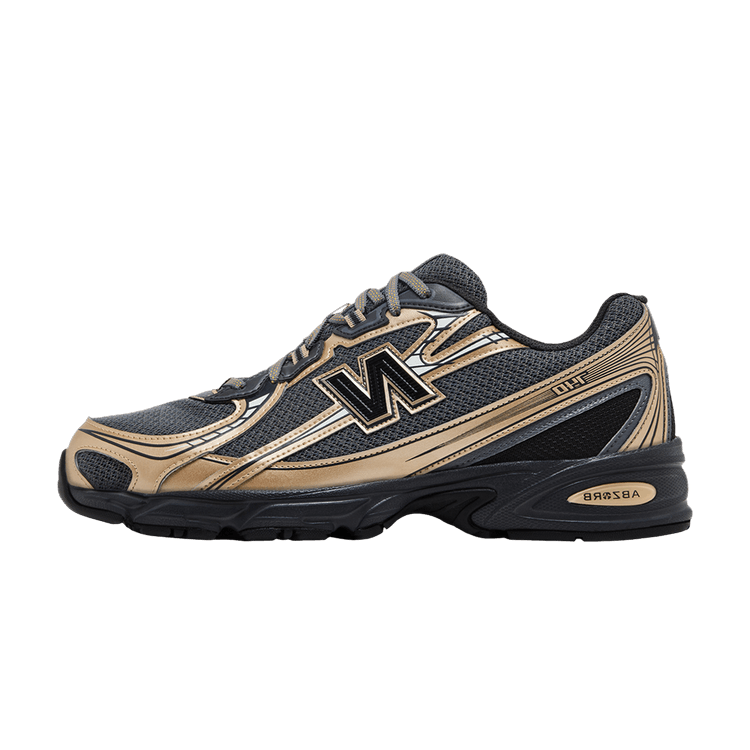 New Balance 740v2 Black Castlerock Gold Metallic