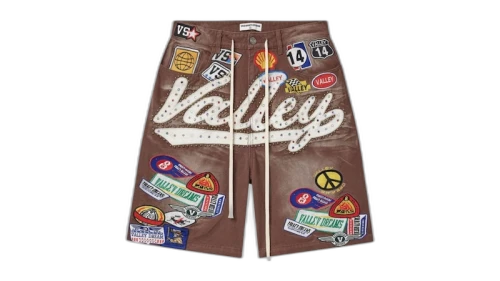 Vale Forever Brown 1980's Jorts Red/Wash