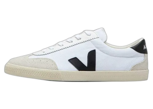 Veja Volley Canvas White Black