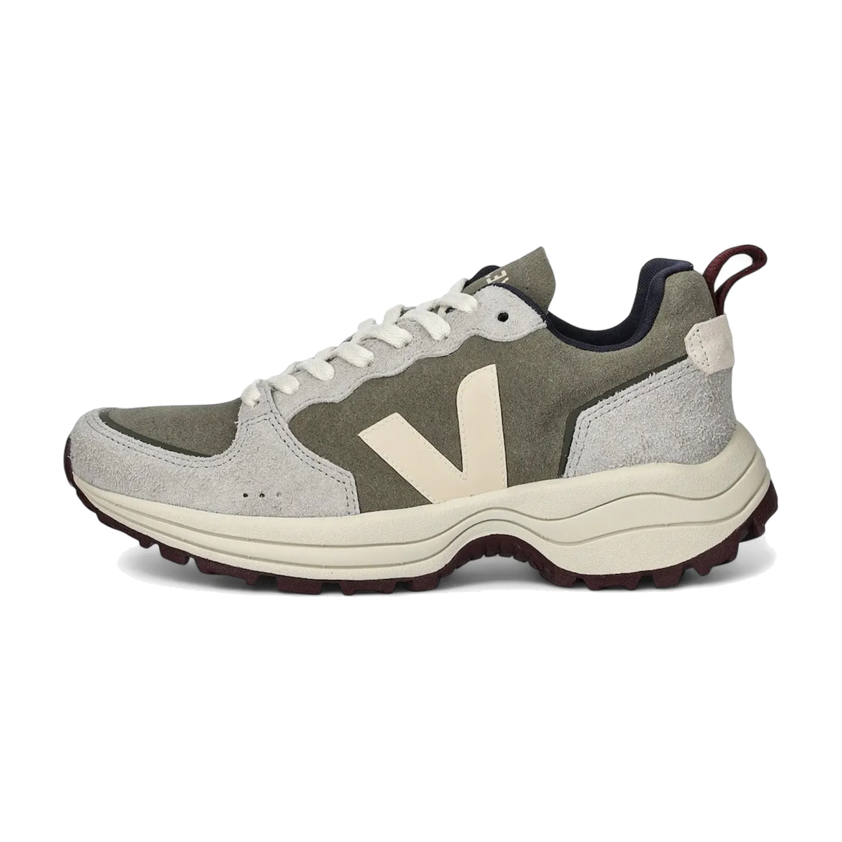 Veja Venturi II Suede Kaki Sable