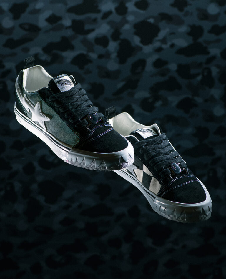 Vans Knu Skool Bape Camo Black