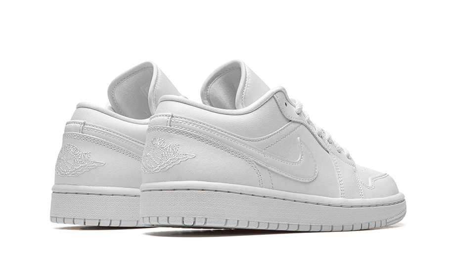 Air Jordan 1 Low Triple White Patent Swoosh (2022) - DV0990-111