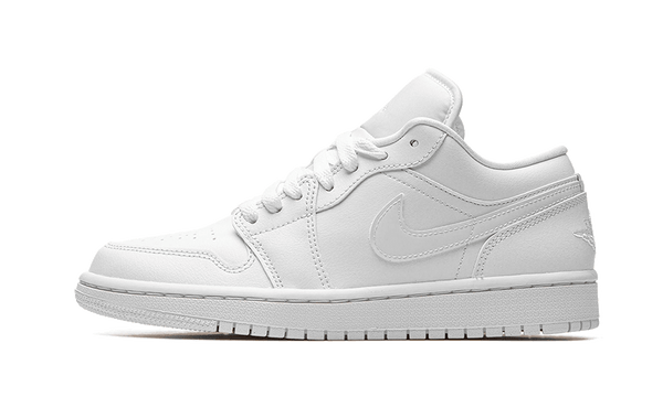 Air Jordan 1 Low Triple White Patent Swoosh (2022) - DV0990-111