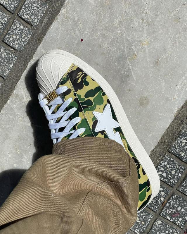 adidas Superstar Bape ABC Camo Green