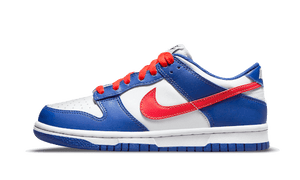 Nike Dunk Low White Royal Red